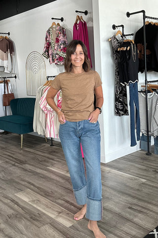 Riley Garment Dyed Slub Tee