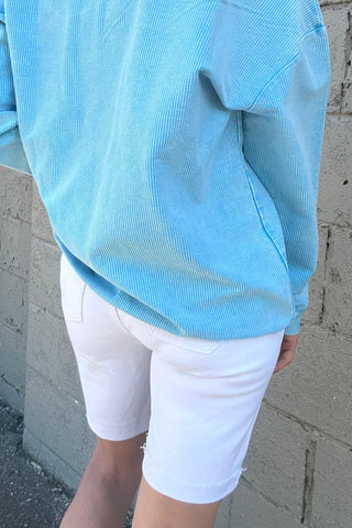 Stella White Bermudas