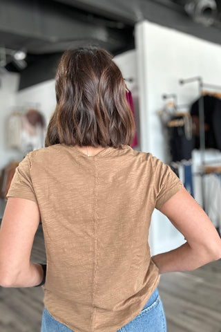 Riley Garment Dyed Slub Tee