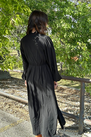 Lorena Black Maxi Dress