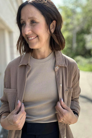 Kati Crew Sleeveless Top-2 COLORS