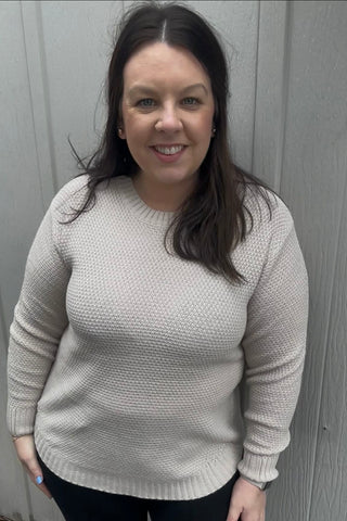 PINK FRIDAY Round Neck Sweaters