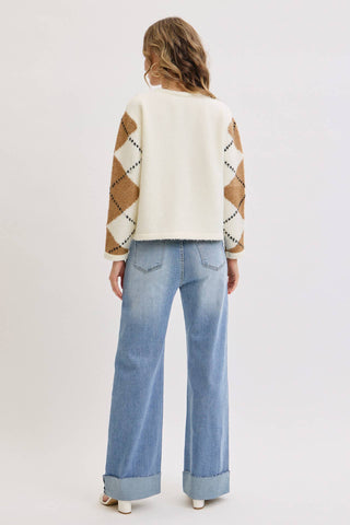 Landyn Argyle Cardigan