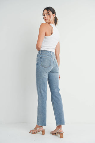 Isabel Full Length Straight Jean