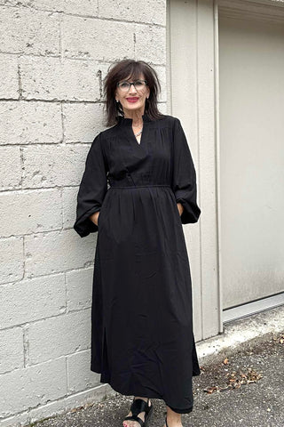 Lorena Black Maxi Dress