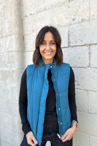 Willa Puffer Vest-2 colors!