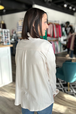 Marissa Soft Button Up