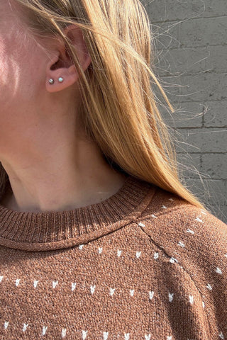 Tina Camel Dot Sweater