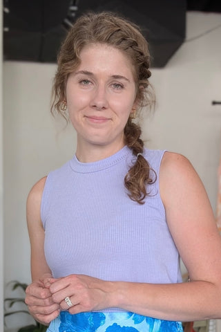 Lona Lavender Mock Neck