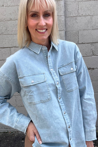 Quinn Denim Shirt