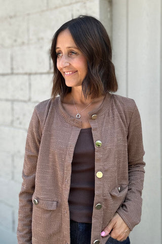 Aurora Long Sleeve Button Up