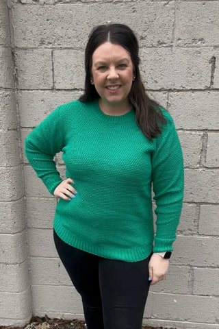 PINK FRIDAY Round Neck Sweaters