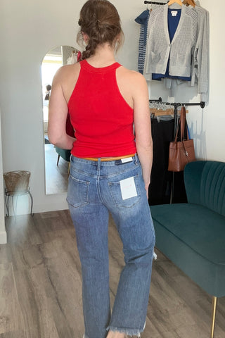 Zoey Red Tank