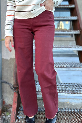 Sophia High Rise Wide Leg Pants