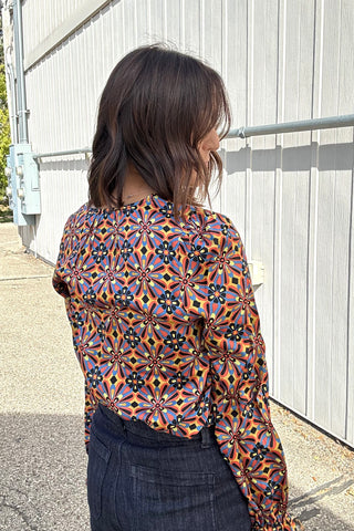 Lucy Lace Trim Blouse