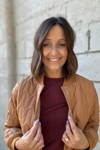 Teagan Quilted Bomber