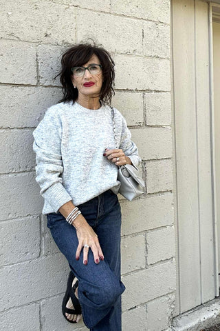 Jenna Heather Gray Sweater