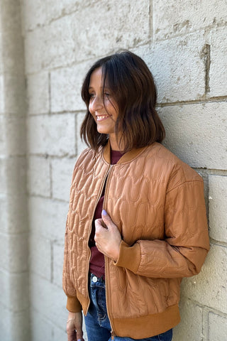 Teagan Quilted Bomber
