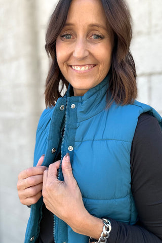 Willa Puffer Vest-2 colors!