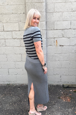 Harper Classic Short Sleeve Sweater