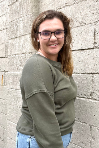 Karlee Olive Pullover