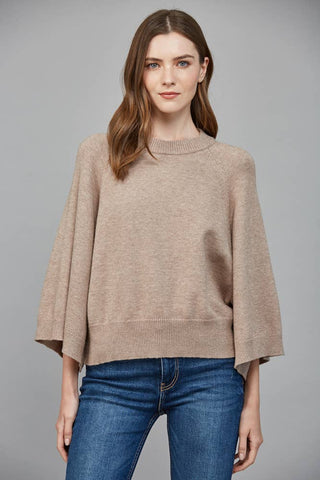 Cheri RAGLAN SLEEVE CREW NECK SWEATER