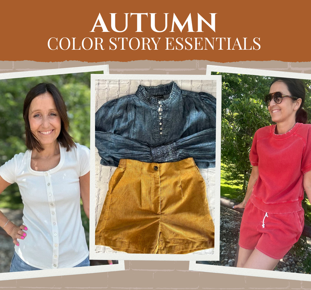 Autumn Color Story Essentials | Funky Zebras Boutique | Clear Lake, IQ