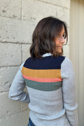 Sonja Colorblock Henley