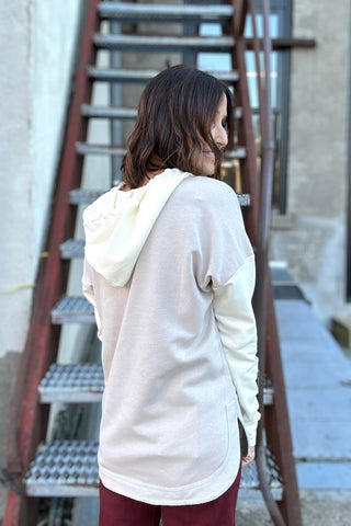 Sophie French Terry Colorblock Top