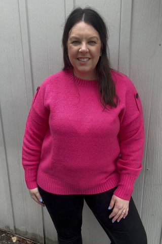 Piper Button Tab Sweater