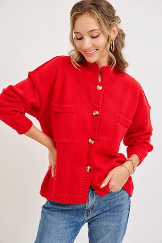Bella Holiday Cardigan