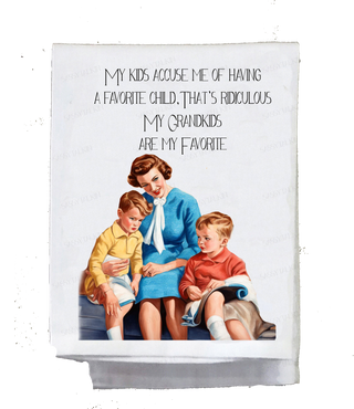 Sassy Girl, My kids accuse me of having a favorite child