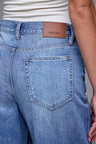 Berkin Medium Wash Soft Wide Leg Jeans - The Funky Zebras Clear Lake