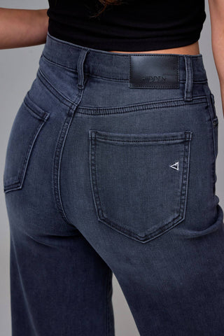 Black High Rise 31" Inseam Dad Jean - The Funky Zebras Clear Lake