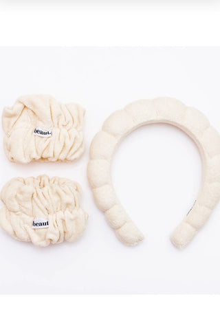 Bubble Headband & Wristband Set - The Funky Zebras Clear Lake