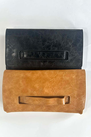 Caterina Handle Clutch Crossbody - The Funky Zebras Clear Lake