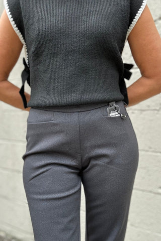 Charlie B Rolled Cuff Pants - The Funky Zebras Clear Lake