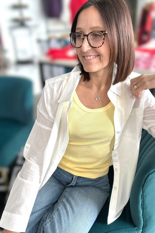 Charlie B Sunshine Tencel Tank Top - The Funky Zebras Clear Lake