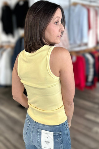 Charlie B Sunshine Tencel Tank Top - The Funky Zebras Clear Lake