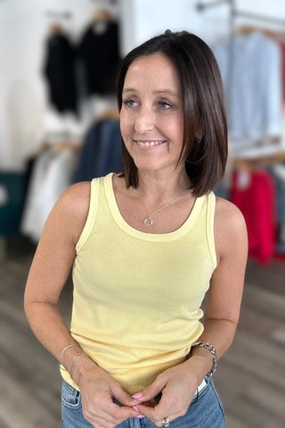 Charlie B Sunshine Tencel Tank Top - The Funky Zebras Clear Lake