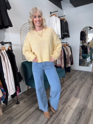 Charlie B Wide Leg Stretch Medium Wash Denim - The Funky Zebras Clear Lake