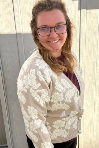 Coco Y Club Kelsey Printed Cardigan - The Funky Zebras Clear Lake