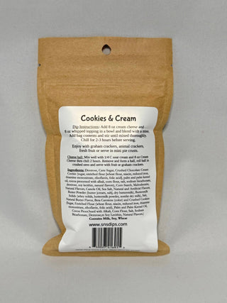 Cookies & Cream Dip Mix - The Funky Zebras Clear Lake