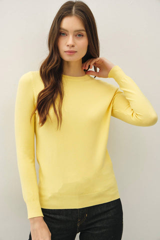 Amelia Viscose Crew Neck Sweater