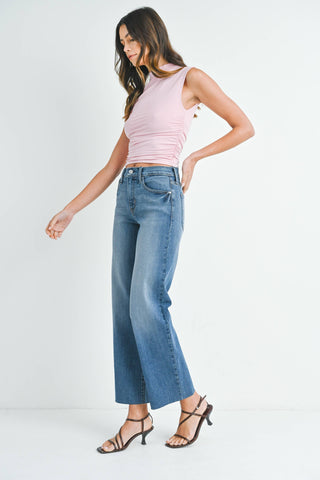 Lilly Slim Palazzo w/ Scissor Cut