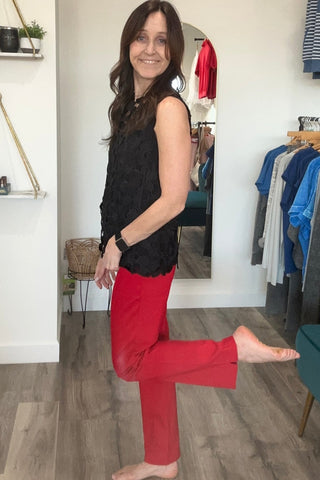 Erik Pant - Red - The Funky Zebras Clear Lake