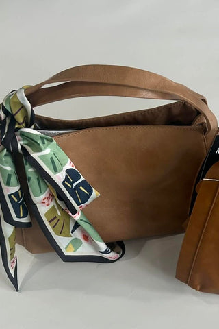 Grace Satchel Crossbody - The Funky Zebras Clear Lake