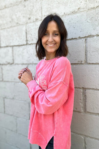 Kaitlyn Social Club Pullover - The Funky Zebras Clear Lake