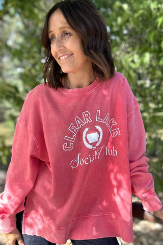 Kaitlyn Social Club Pullover - The Funky Zebras Clear Lake
