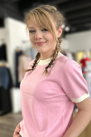 Linzey Color Block Sweater Top - 2 Colors - The Funky Zebras Clear Lake